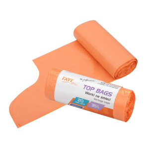 Worki na śmieci wiązane 35L Top Bags 20 sztuk RAVI